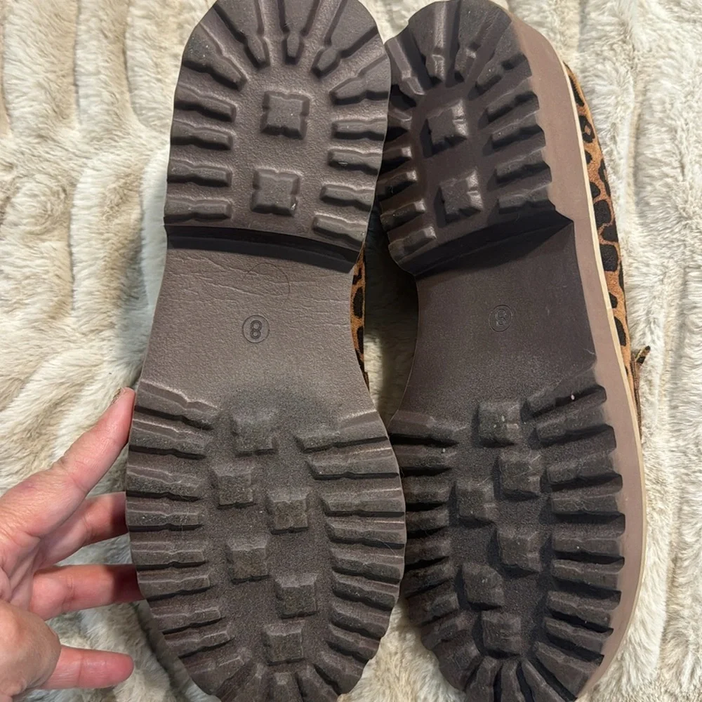 Leopard loafers. NWOT - Picture 4 of 6